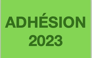 Adhésion 2023
