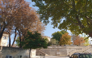 Mercredi matin visite d'Uzes 