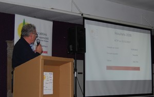 Résultat financier présenté par Jean Pierre VINCENT 
