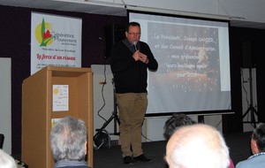 Jean Luc BESNIER Maire de Petit Mars soutient le Club de la Bonne Humeur 