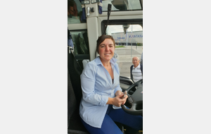 Isabelle, notre sympathique conductrice